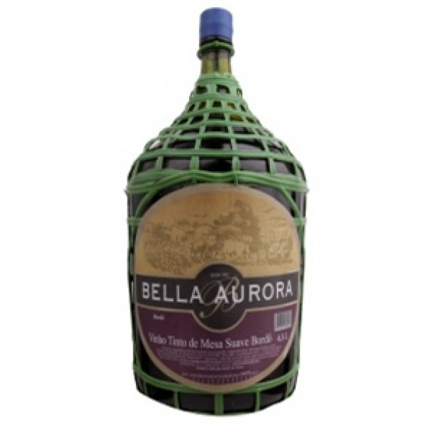 Vinho Tinto Suave Bordô 4,5 L - Bella Aurora