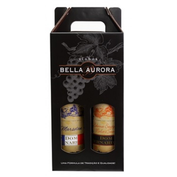 Caixa Presente p/ 2 unidades - Bella Aurora