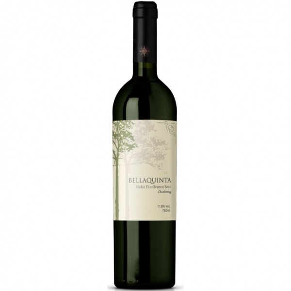 Vinho Fino Branco Seco Chardonnay 750ml - Bella Quinta