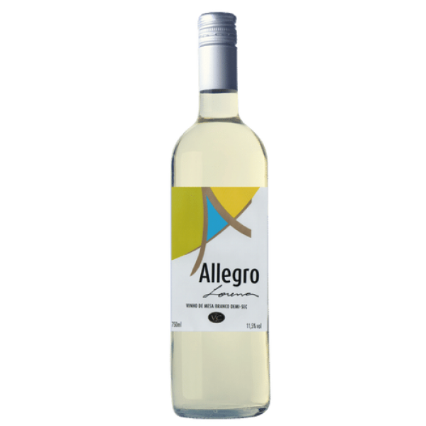 Vinho Branco Demi-Sec Lorena Allegro 750ml - Canguera