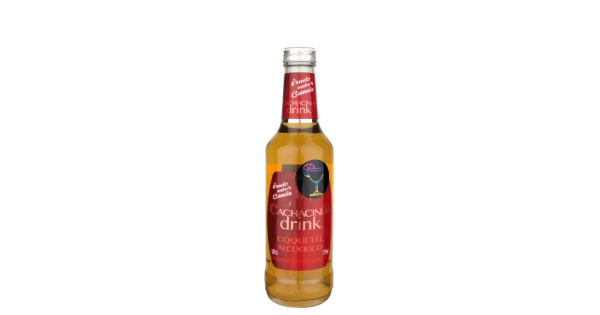 Cachacinha Drink sabor Canela 275ml - Canguera