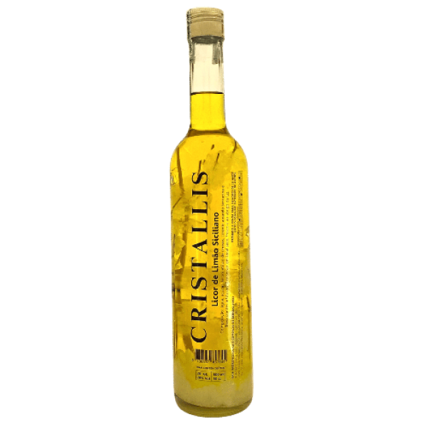 Licor de Limão Siciliano 500ml - Cristallis 