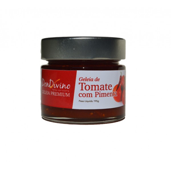 Geleia de Tomate Cereja com Pimenta 190g - Don Divino