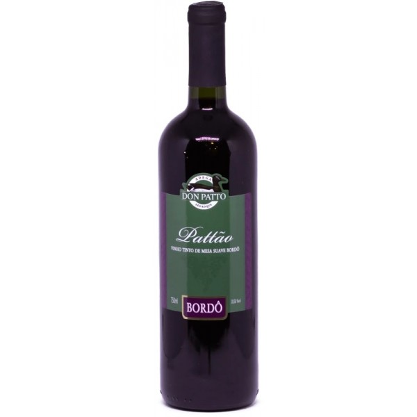 Vinho Tinto Suave Bordô 750ml - Don Patto