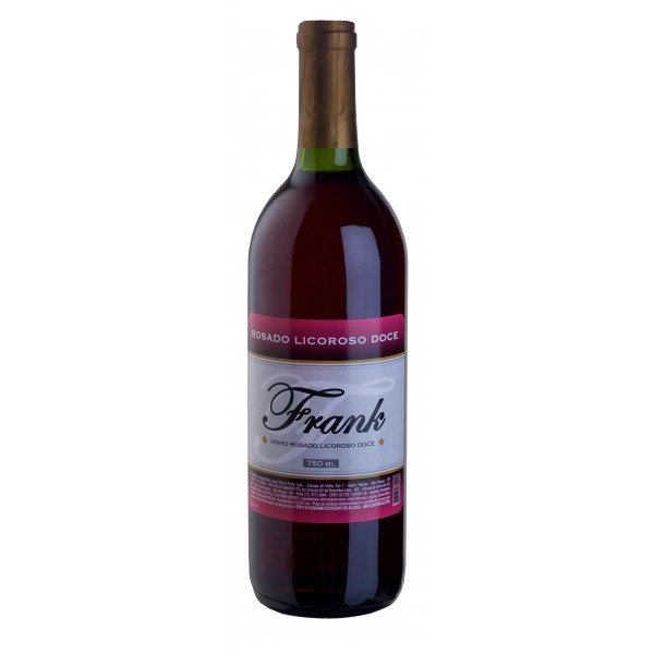 Vinho Rosado Licoroso Doce 750ml - Frank