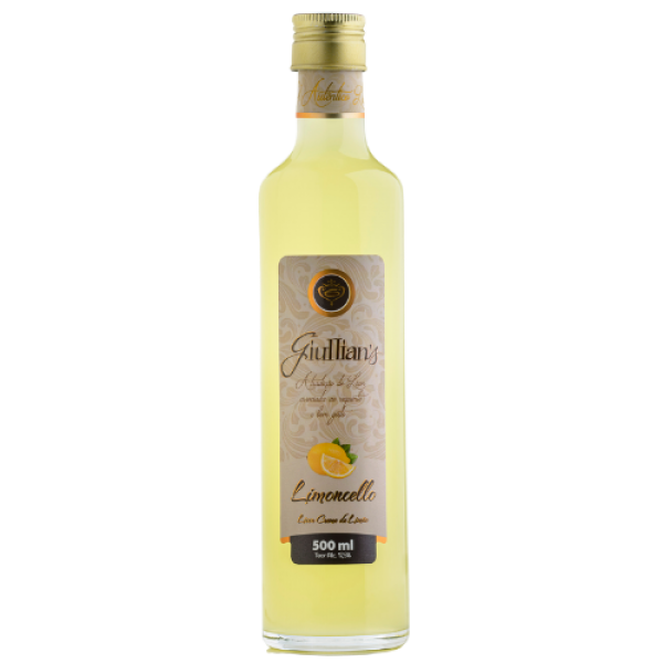 Licor de Limão Creme Limoncello 500ml - Giullian's
