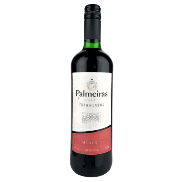 Vinho Fino Tinto Seco Merlot Fragmentos 750ml - Palmeiras