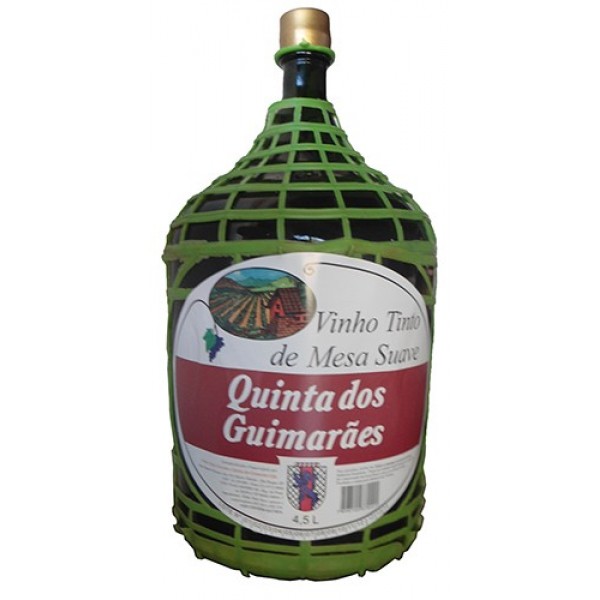 Vinho Tinto Suave de Mesa Tradicional 4,5 L - Quinta dos Guimarães
