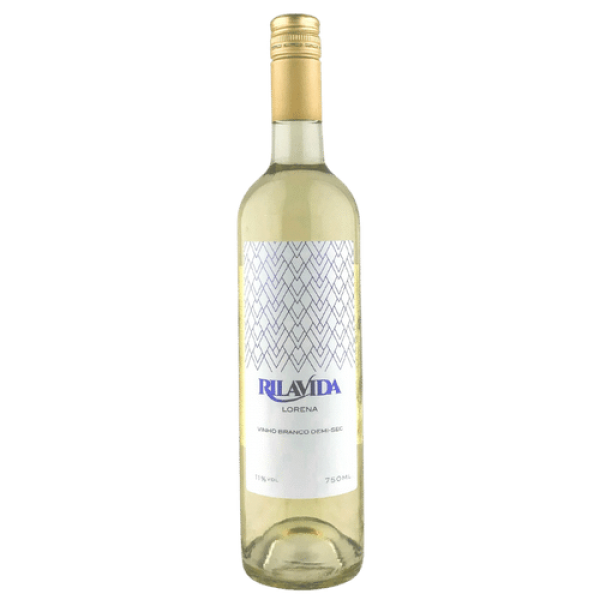 Vinho Branco Demi-Sec Lorena 720ml - RilaVida