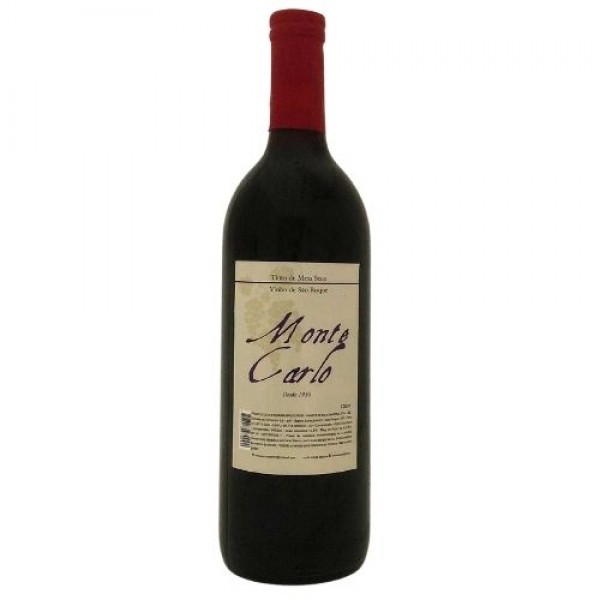 Vinho Tinto Seco Isabel/Bordô Monte Carlo 720ml - Sorocamirim