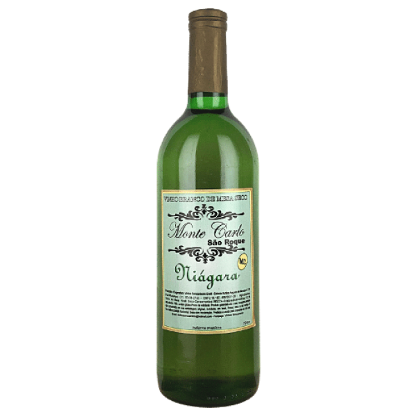 Vinho Branco Seco Niagara Monte Carlo 720ml - Sorocamirim