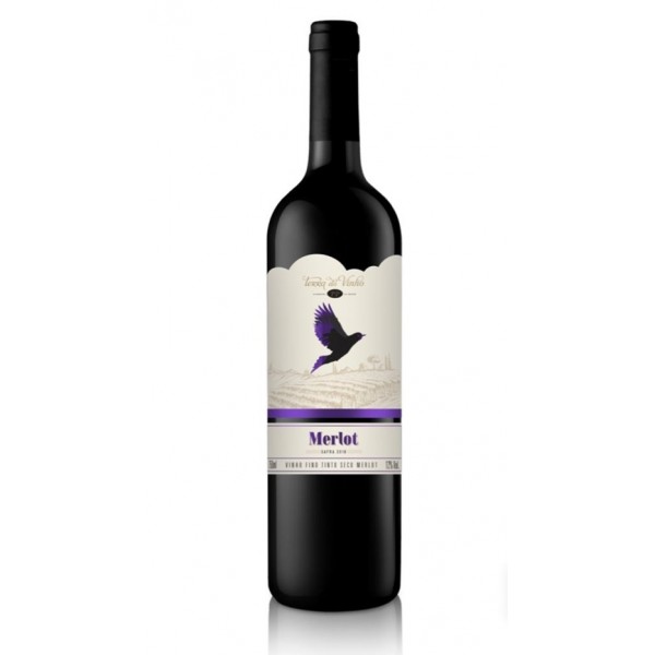Vinho Fino Tinto Seco Merlot 750ml - Adega Terra do Vinho