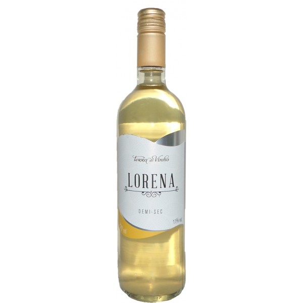 Vinho Branco Demi-Sec Lorena 720ml - Adega Terra do Vinho