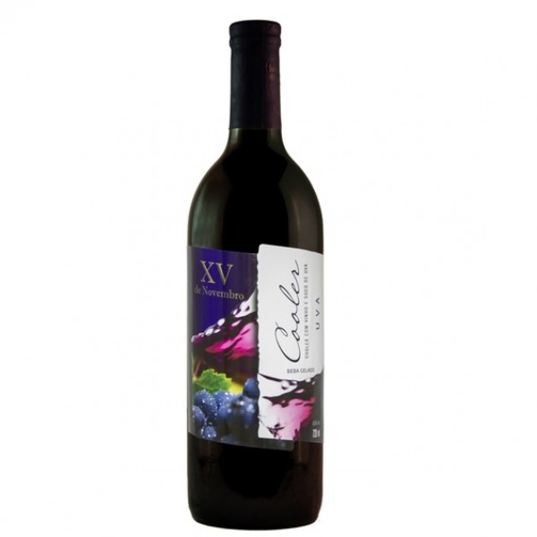 Cooler de Vinho Tinto com suco de uva 720ml - XV de Novembro